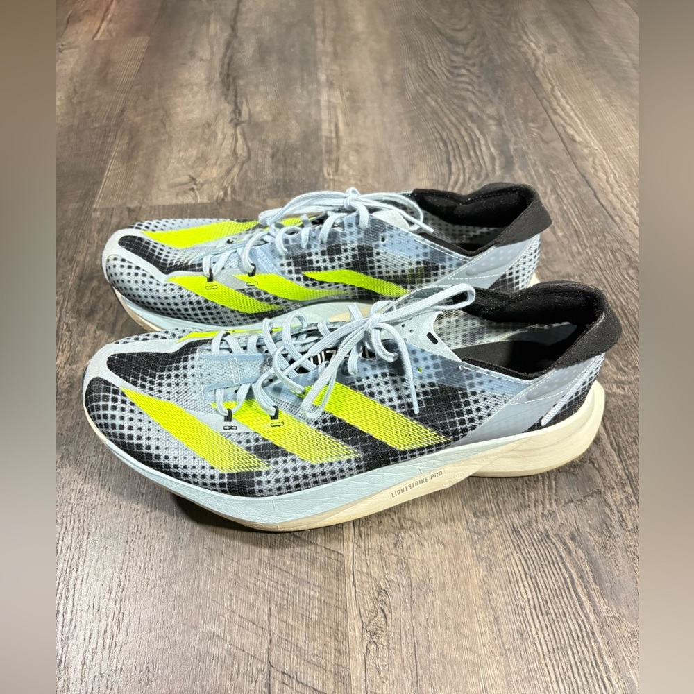ADIDAS Adios Pro 3 Mens Running Sneakers - Wonder Blue/Lucid